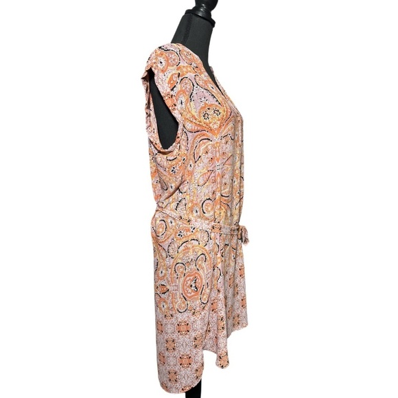 BCBGMaxAzria  Kayli Ambrosia Combo Dress Size Medium - Picture 2 of 7